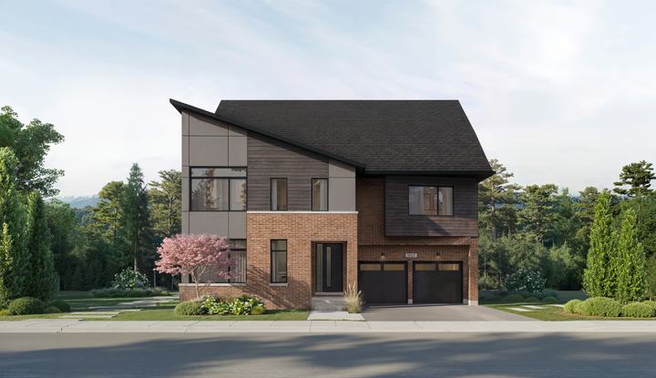 The Goldcrest Loft · Elev. B rendering
