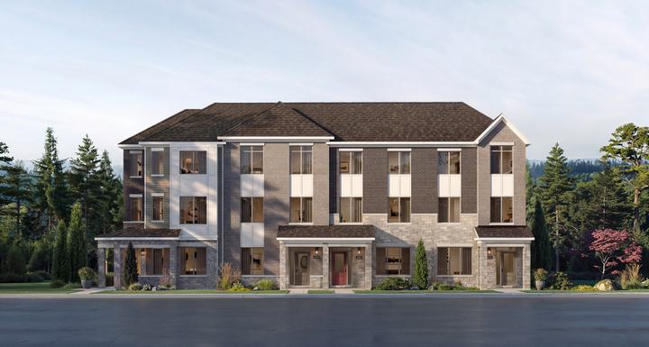 Advantage Townhomes exterior rendering