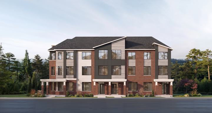 Advantage Townhomes exterior rendering