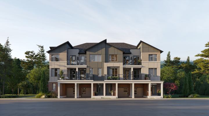 Ashford Towns exterior rendering