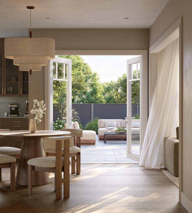 Breakfast area rendering