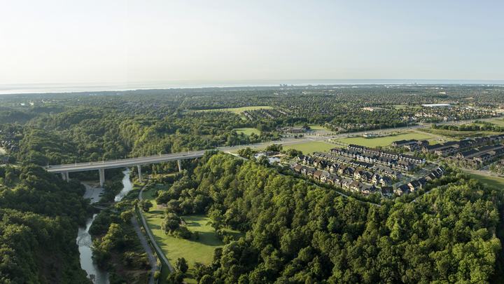 Community aerial rendering